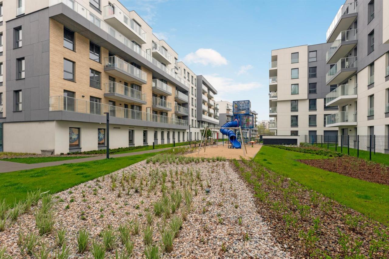 Przystan Letnica Seaside By Downtown Apartments Danzig Exterior foto