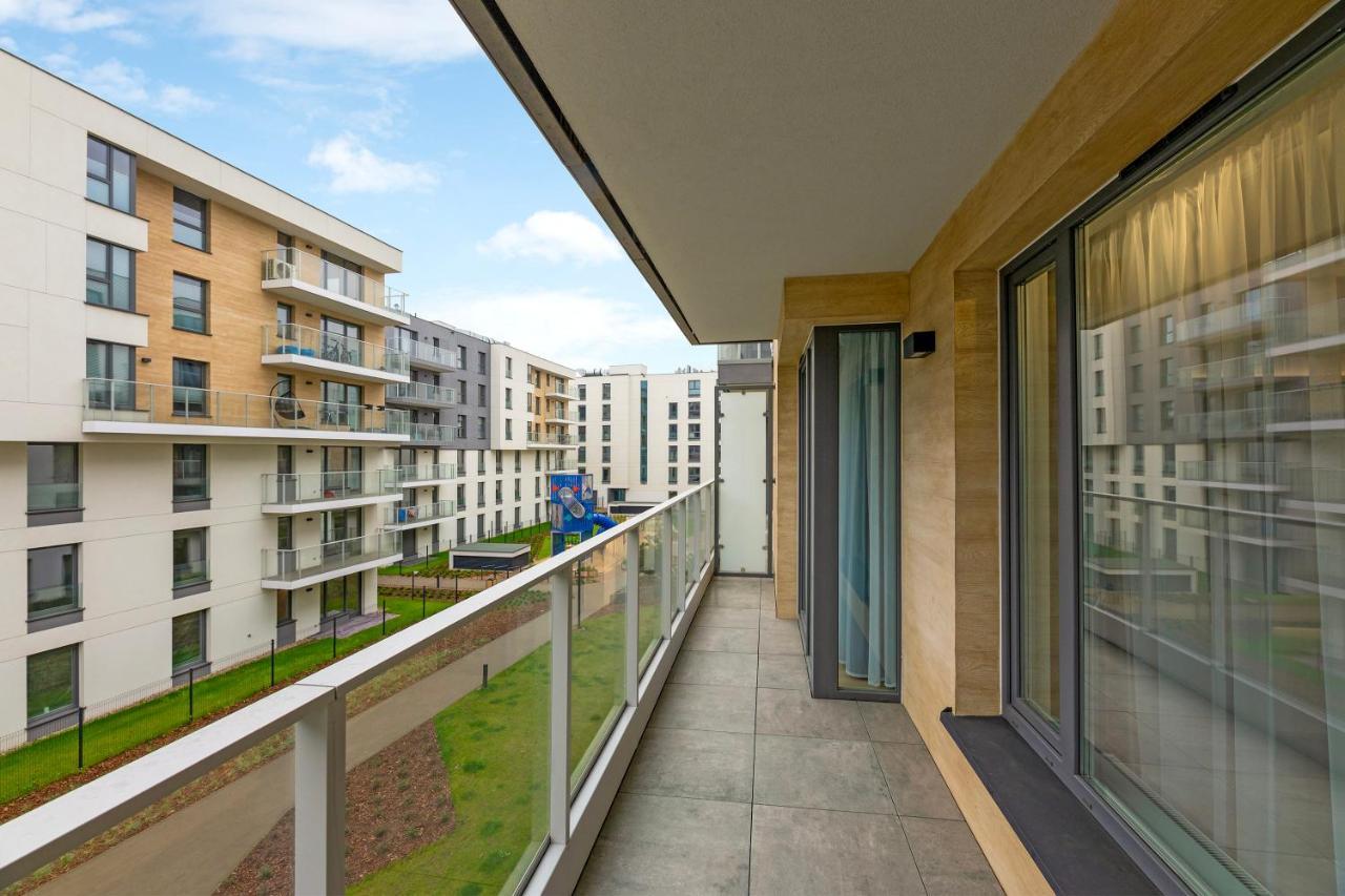 Przystan Letnica Seaside By Downtown Apartments Danzig Exterior foto