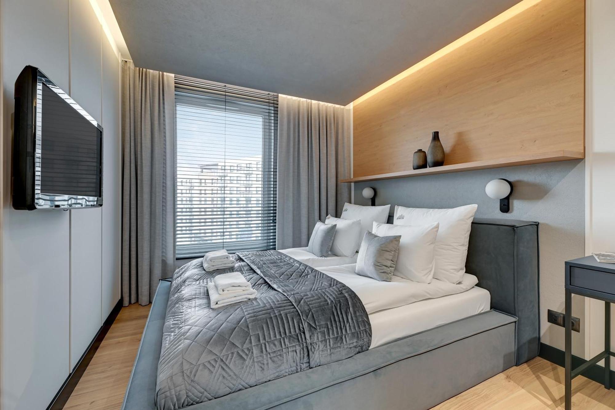 Przystan Letnica Seaside By Downtown Apartments Danzig Exterior foto