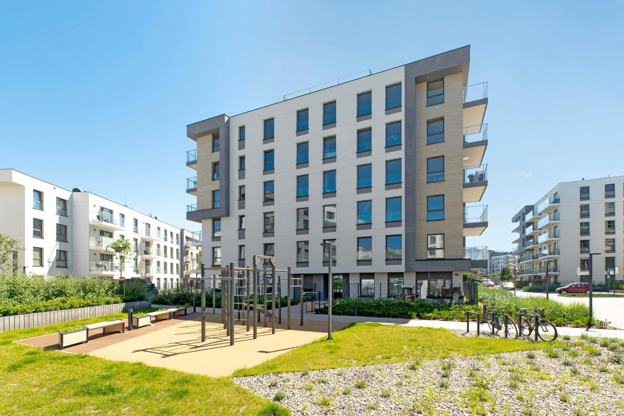 Przystan Letnica Seaside By Downtown Apartments Danzig Exterior foto