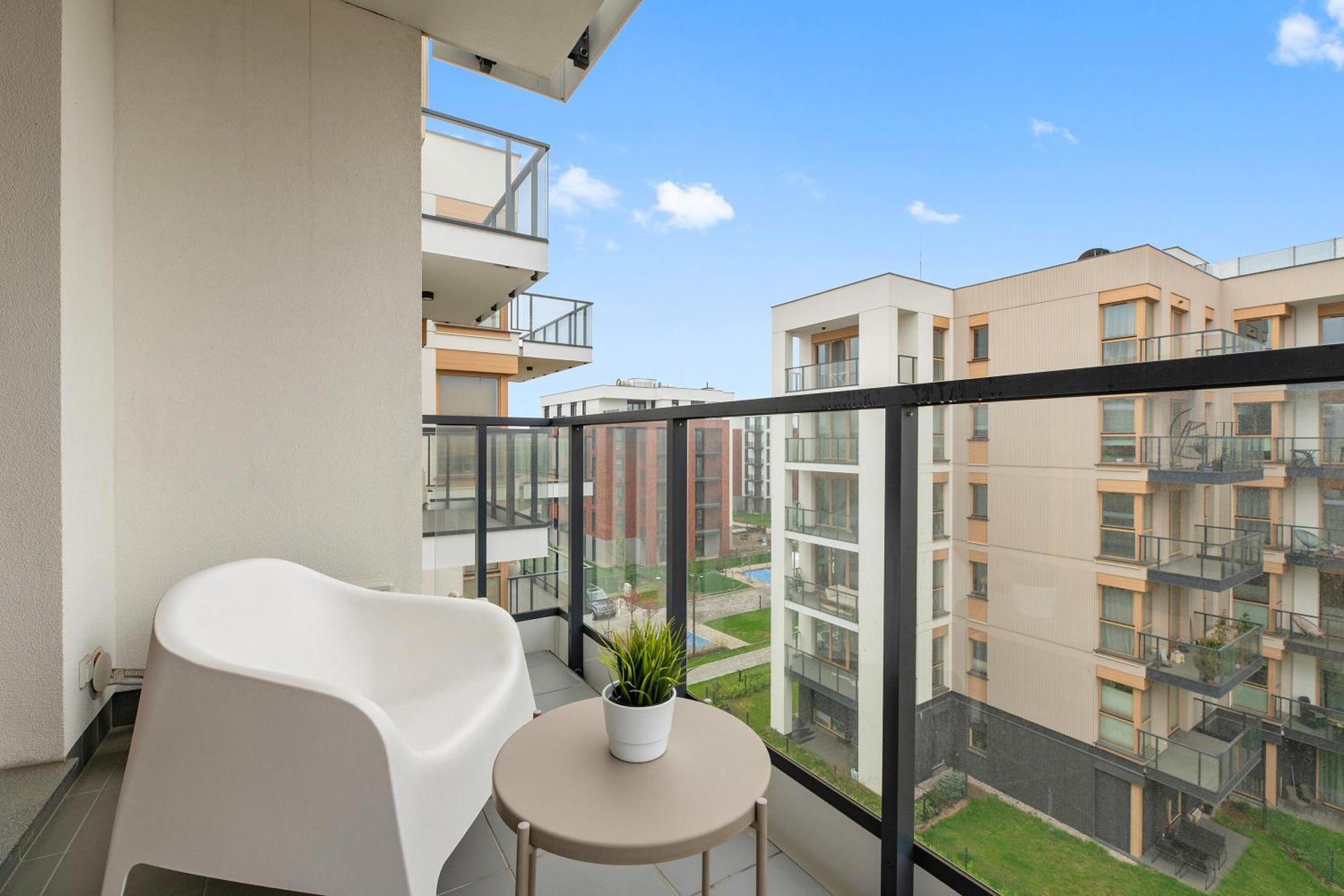 Przystan Letnica Seaside By Downtown Apartments Danzig Exterior foto