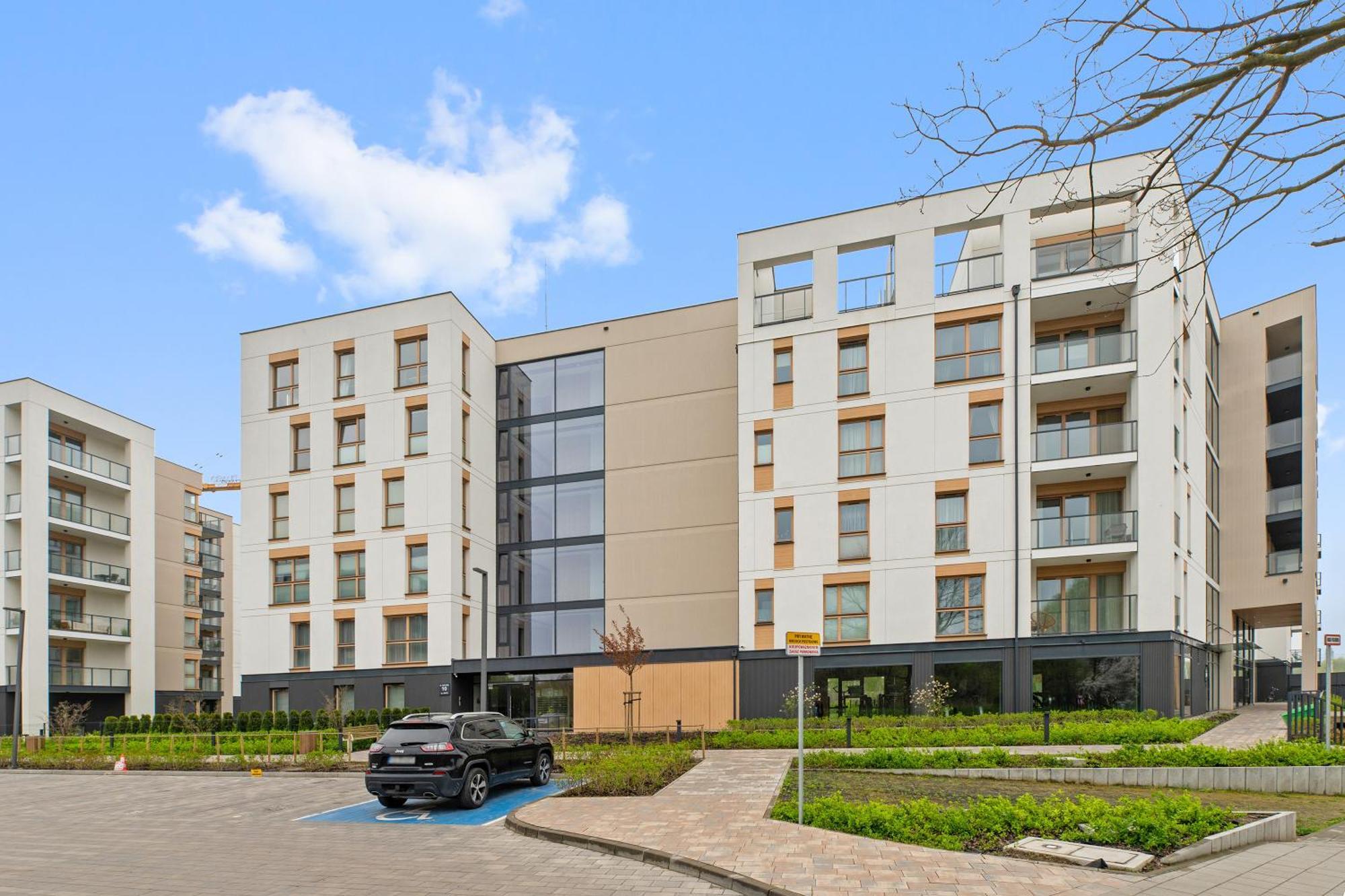 Przystan Letnica Seaside By Downtown Apartments Danzig Exterior foto